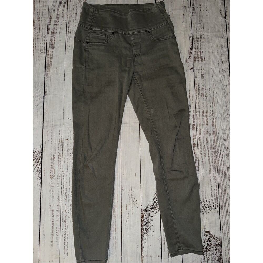 Spanx Women’s Solace Denim Gray High Rise Skinny Leg‎ Size M 6-8